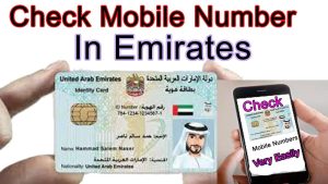 Read more about the article Check Mobile Number on Emirates ID